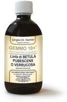 Dr Giorgini GEMMO 10+ Betulla Bianca Linfa 500 ml liquido analcoolico