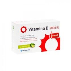 METAGENICS VITAMINA D 2000 UI 168 COMPRESSE MASTICABILI