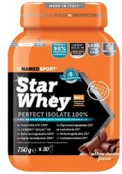 NAMED INTEGRATORI Named Star Whey Isolate Sublime Chocolate 750g