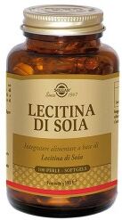 Solgar Lecitina di Soia Flacone da 100 Perle-Softgels