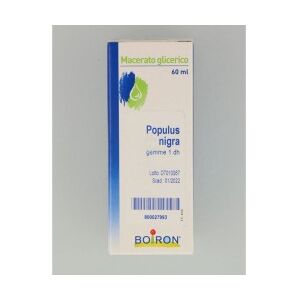 Boiron srl POPULUS NIGRA GEMME 60ML MG