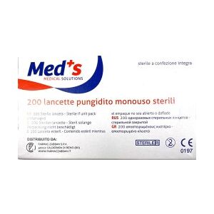 FARMAC ZABBAN MED'S LANCETTE PUNGIDITO MONOUSO STERILI