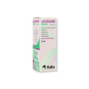 FIDIA FARMACEUTICI SpA Lacrisek Plus Spray Soluzione Oftalmica 8 ml