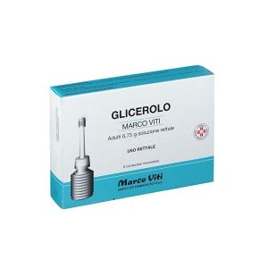 MARCO VITI SPA Glicerolo Adulti 6,75 g Soluzione Rettale 6 Microclismi Monodose