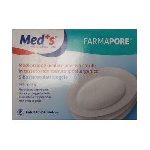 FARMAC ZABBAN MEDS MEDICAZIONE OCULARE 5 PEZZI FARMAPORE