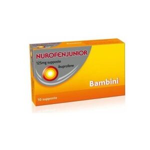 RECKITT BENCKISER NUROFEN Junior Supposte 10 supposte da 125 mg