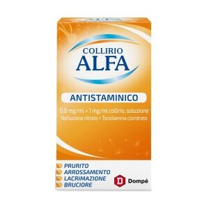 DOMPE' FARMACEUTICI SpA Collirio Alfa Antistaminico Flaconcino da 10 ml