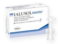 OMEGA PHARMA Ialusol Mono 20 Flaconcini