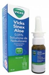 PROCTER &amp; GAMBLE VICKS SINEX ALOE NEBULIZZATORE 15 ML