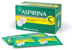 Bayer ASPIRINA + VITAMINA C 20 COMPRESSE EFFERVESCENTI