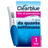 Clearblue Test di gravidanza con Indicatore delle Settimane 1 test