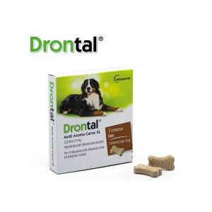 Bayer Vetiquinol Drontal Multi Aroma Carne XL 2 compresse