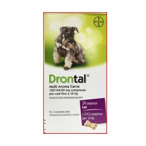 Bayer DRONTAL MULTI Aroma CARNE 24 Compresse Cani