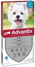 Bayer Advantix Spot-on 4-10 kg 4 Pipette