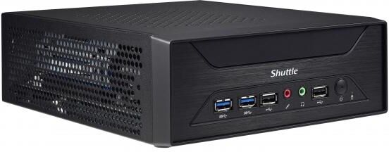 Shuttle XP? slim XH410G PC con dimensioni 3 l Nero Intel H410 LGA 1200 (Socket H5)