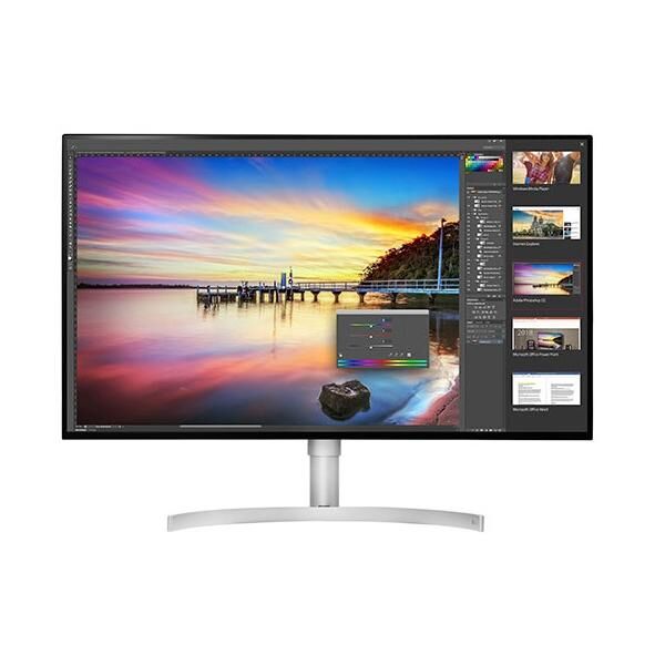 LG 32UK950-W monitor piatto per PC 80 cm (31.5") 3840 x 2160 Pixel 4K Ultra HD LED Nero, Argento