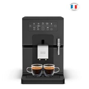 krups yy4371fd macchina per caffè espresso intuition, macinacaffè, 1450 w, 15 bar, serbatoio da 3 l, temperatura regolabile, nero