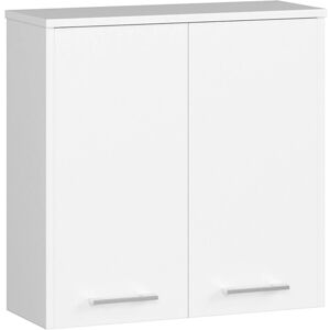 garneroarredamenti Pensile 60x60cm bagno sospeso 2 ante bianco Woters