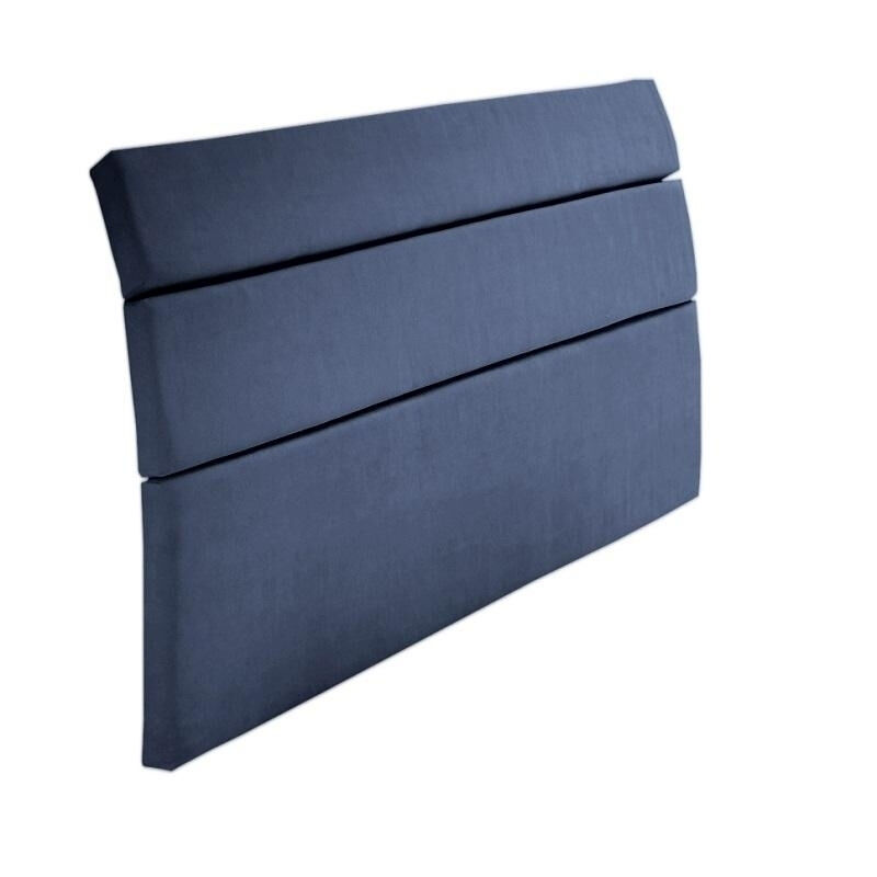 garnero arredamenti cuscino per letto piazza e mezza silk enjoy blu