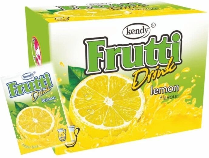 Kendy Frutti Drink 32 X 8,5 g Lemon Limone