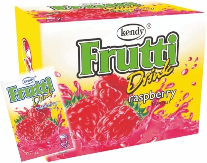 Kendy Frutti Drink 32 X 8,5 g Raspberry Lamponee