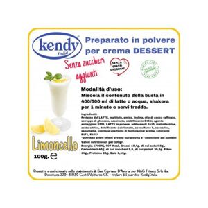 Kendy Preparato per Crema Dessert Limoncello 100g