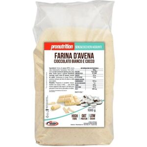 Pro Nutrition Farina di Avena Bianco Cocco 1KG