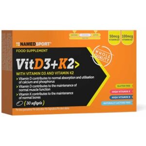 Namedsport - Super Food Named Sport VITD3+K2 30 Softgels