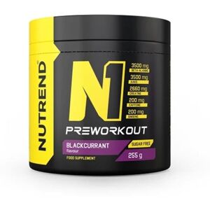 Nutrend N1 Pre-Workout Blackcurrant 255 gr