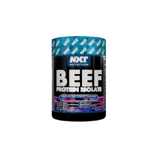 nxt nutrition nxt beef protein isolate fruit of the forest 540g