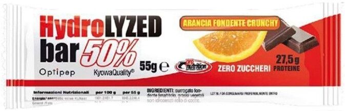 Pro Nutrition Barretta Hydrolyzed 55gr Arancia Crunchy