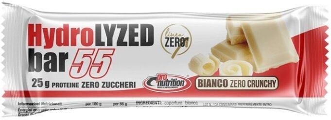 Pro Nutrition Barretta Hydrolyzed 55gr Bianco Crunchy