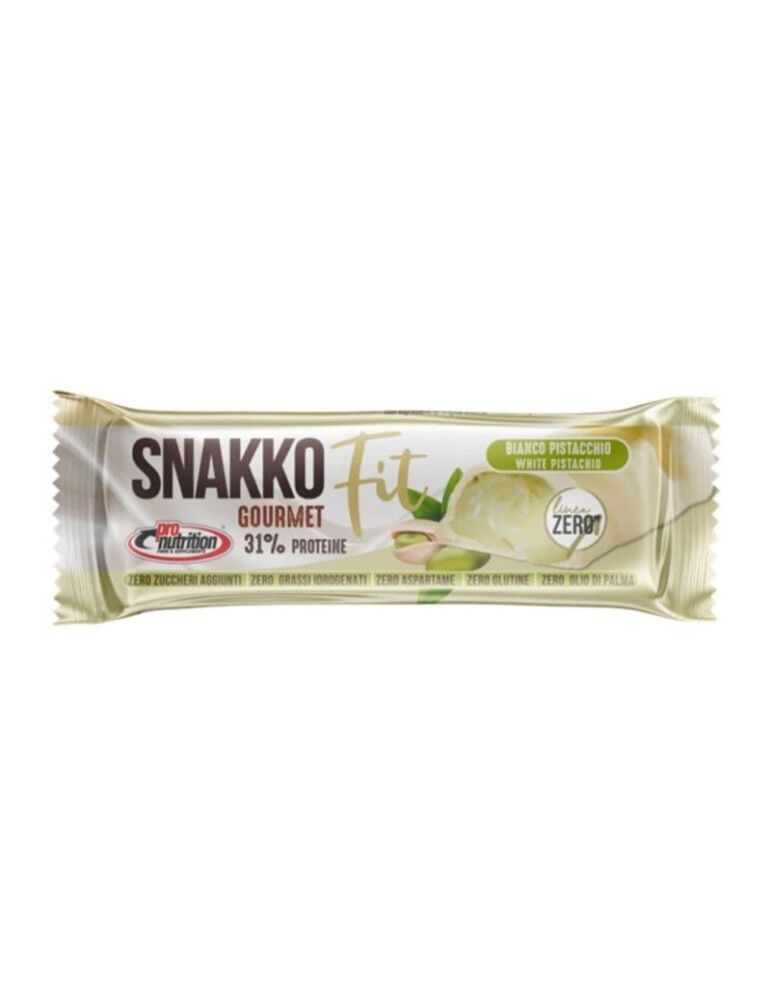 Pro Nutrition Snakko Fit 30gr Bianco Pistacchio