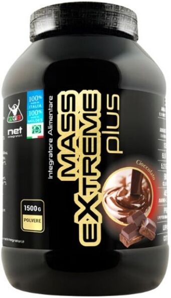 Net Integratori Gainer Mass Extreme Plus Cioccolato 1500gr