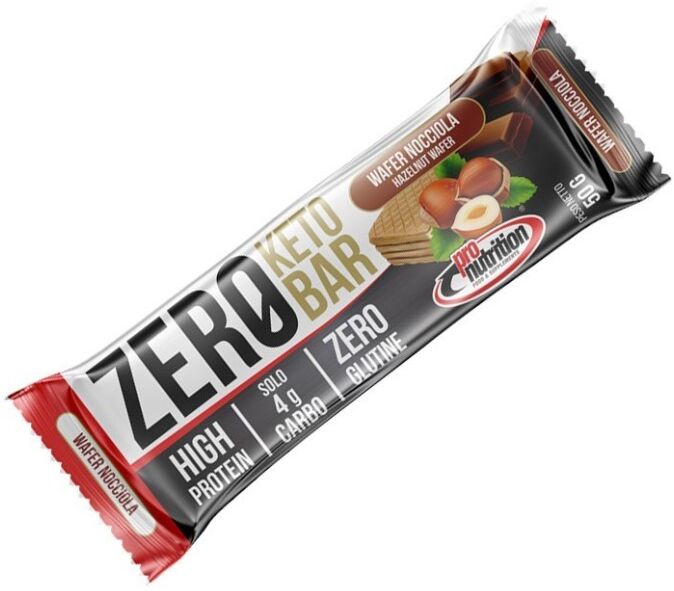 Pro Nutrition Barr Zero Keto 50 gr Wafer Nocciola