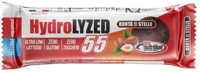 Pro Nutrition Barretta Hydrolyzed 55 gr Bontà di Stelle