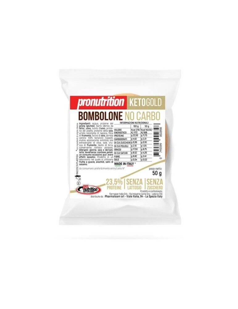 Pro Nutrition Bombolone Keto Nocarbo 50g