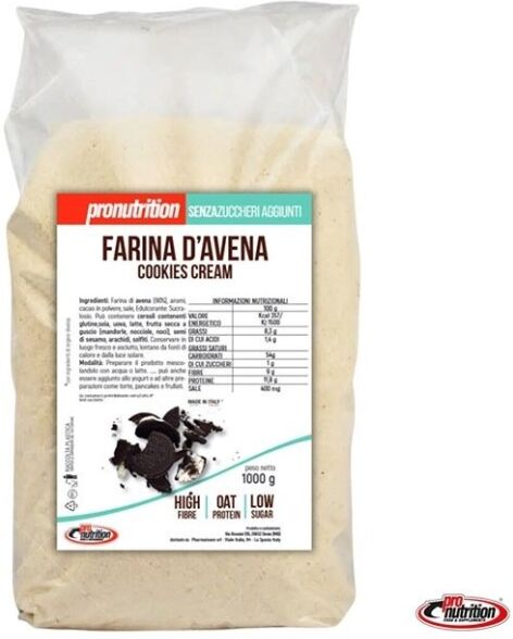 Pro Nutrition Farina di Avena Cookie Cream 1 KG