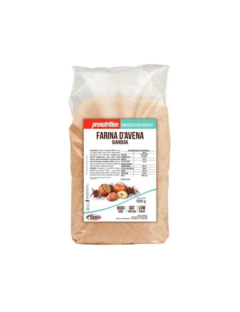 Pro Nutrition Farina di Avena Gianduia 1 KG