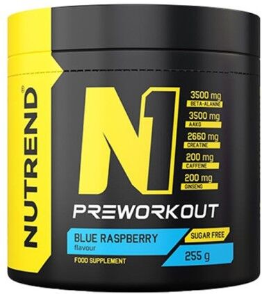 Nutrend N1 Pre-Workout Blueraspberry 255 gr