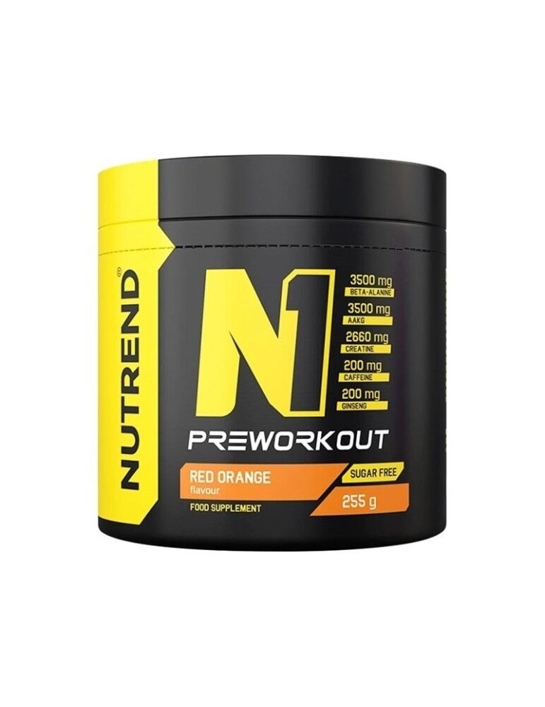 Nutrend N1 Pre-Workout Red Orange 255 gr