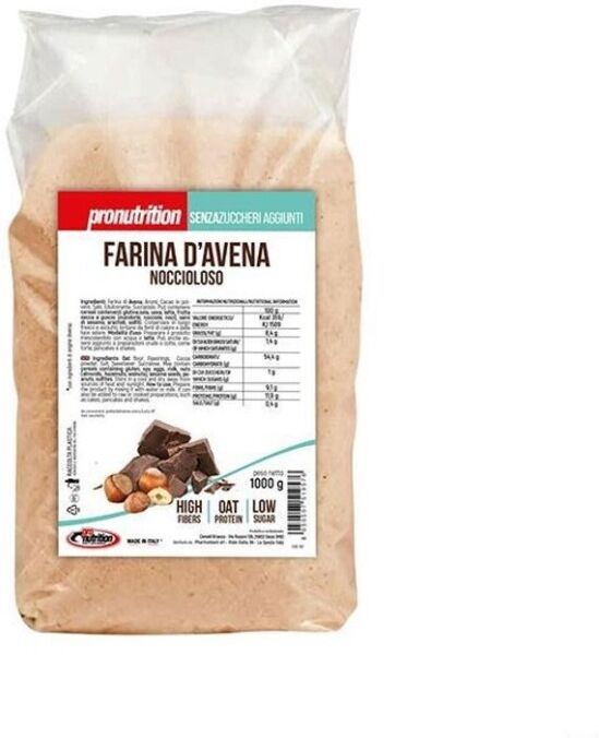 Pro Nutrition Farina di Avena Nocciolosa 1 Kg