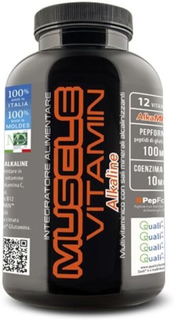 Net Integratori Muscle Vitamin Alkaline 120 CPR