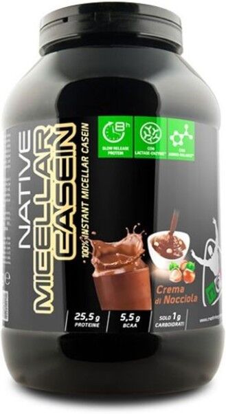 Net Integratori Native Micellar Casein Crema Nocciola 900 gr