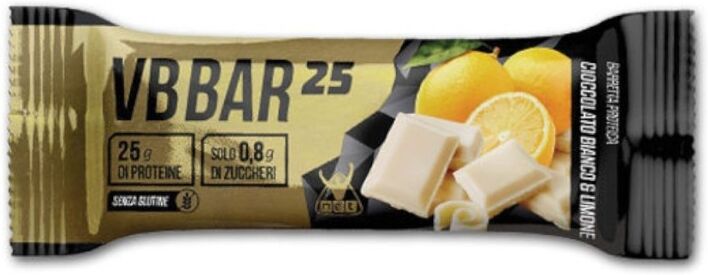 Net Integratori VB BAR 25 Barretta proteica Cioccolato bianco e limone