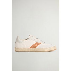 Woolrich uomo Sneakers Doubleu Tennis in cotone con dettagli in camoscio Bianco Taglia 43 Woolrich uomo Sneakers Doubleu Tennis in cotone con dettagli in camoscio Bianco Taglia 43