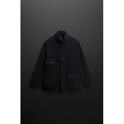 Woolrich uomo Blazer Upland in misto lana Blu Taglia L Woolrich uomo Blazer Upland in misto lana Blu Taglia L