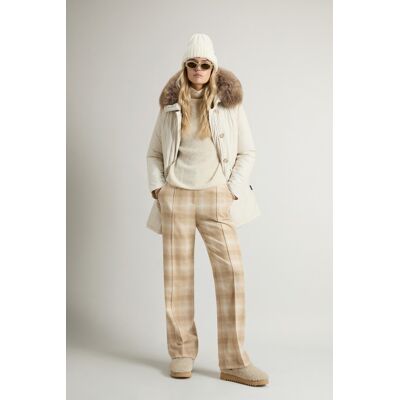 Woolrich donna Arctic Parka in Urban Touch con pelliccia removibile Bianco Taglia XL Woolrich donna Arctic Parka in Urban Touch con pelliccia removibile Bianco Taglia XL
