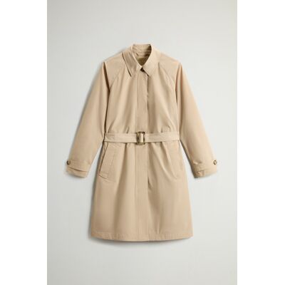 Woolrich donna Trench in Urban Touch Beige Taglia XS Woolrich donna Trench in Urban Touch Beige Taglia XS