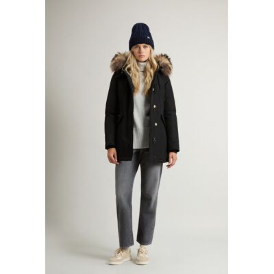 Woolrich donna Arctic Parka in Ramar Cloth con pelliccia removibile Nero Taglia M Woolrich donna Arctic Parka in Ramar Cloth con pelliccia removibile Nero Taglia M